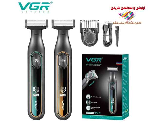 ماشین اصلاح ضد آب وی جی آر مدل V-360