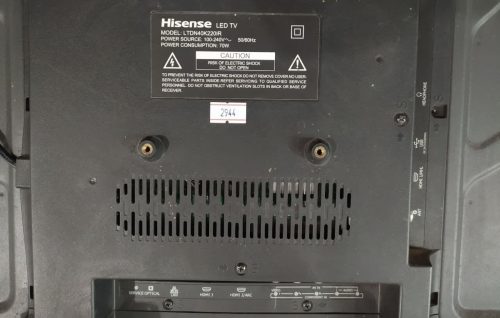 هایسنس پنل شکسته مدل Hisense broken panel Model 40K220IR