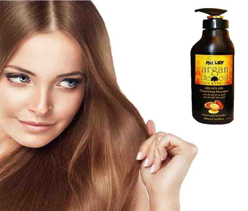 شامپو روغن ارگان مکس لیدی MAX LADY ARGAN OIL