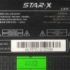 تلویزیون، استوک ،پنل شکسته، استار ایکس، مدل STAR-X 43LF670V