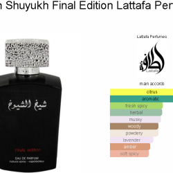 عطر ادکلن مردانه لطافه شیخ الشیوخ فاینال ادیشن (Lattafa Sheikh Al Shuyukh Final Edition