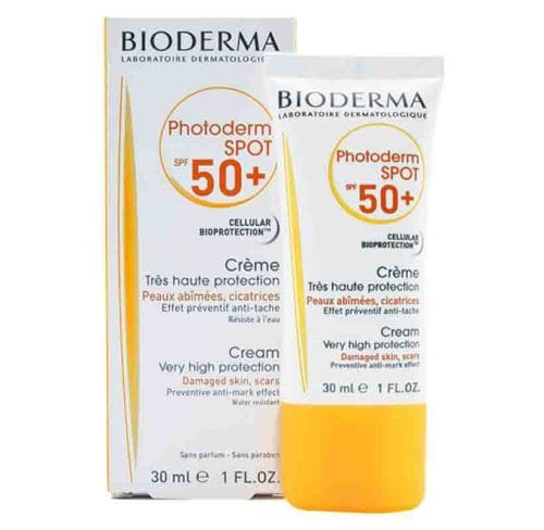 کرم ضد آفتاب فتودرم بیودرما Bioderama اسپات spf 50 اصل (30میلی لیتری)