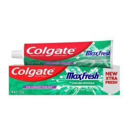 خمیر دندان کلگیت در چند رنگ مدل MAX FRESH MANY COLORS Xtra Fresh 100ml حجم 100 میلی لیتر  Colgate Toothpaste Max Fresh 100 ml