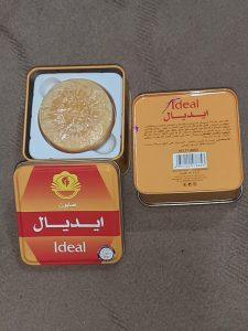 صابون ایدیال Ideal ظرف فلزی 100 گرمی
