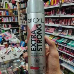 اسپری حالت دهنده مو بیول BIOˊL مدل EXtra Strong حجم 250 میلی لیتر