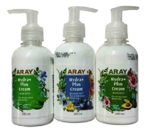 کرم مرطوب کننده وآبرسان پمپی آرای ARAY