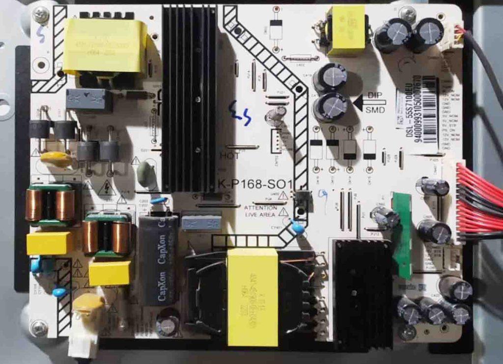 دوو پنل شکسته DAEWOO broken panel  DSL-55S7100EU