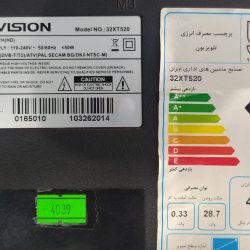 XVISION 32XT520 BROKEN PANEL ایکس ویژن پنل شکسته