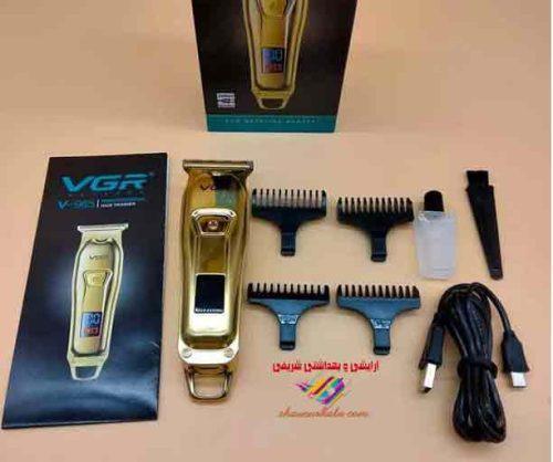 ماشین اصلاح خط و ریش زن صورت و بدن وی جی آر مدل V-965