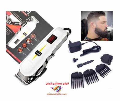 ماشین اصلاح سر و صورت جیمی مدل GM-6008 شارژی اصلی