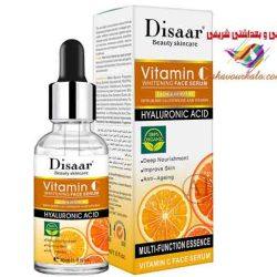 سرم جوانسازی صورت دیسار مدل ویتامینC و هیالورنیک اسید 30 میلی لیتر