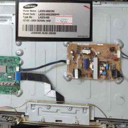 samsung LA32E495E2M تلویزیون 32 مدل LA32E495E2Mپنل شکسته سامسونگ
