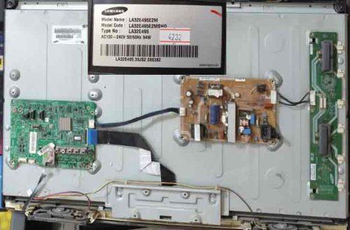 samsung LA32E495E2M تلویزیون 32 مدل LA32E495E2Mپنل شکسته سامسونگ